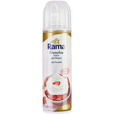 Grietinėlė purškiama RAMA, 250 ml